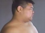【デブ動画】相撲デブさんの全裸オナニーを見てみる！